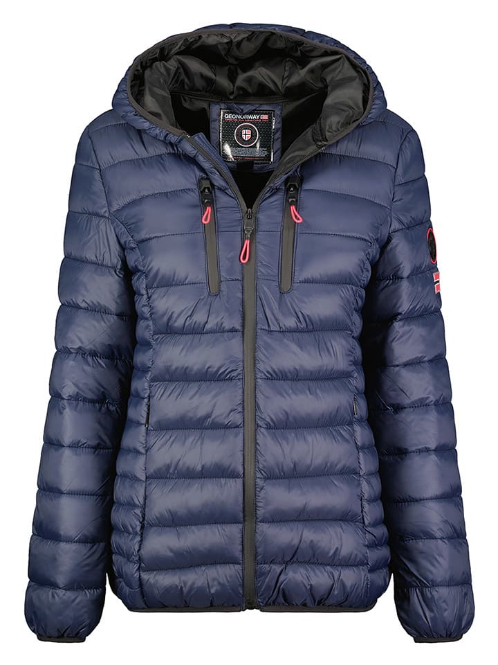 Geographical Norway Doorgestikte jas Atika lichtgrijs goedkoop kopen