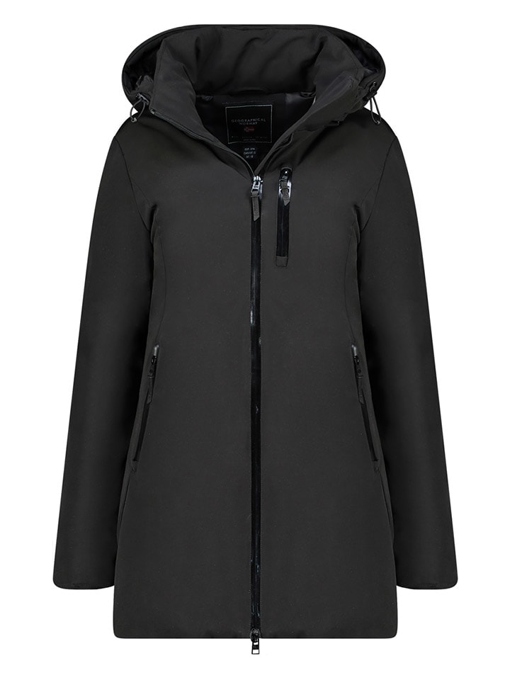 Parka in Schwarz