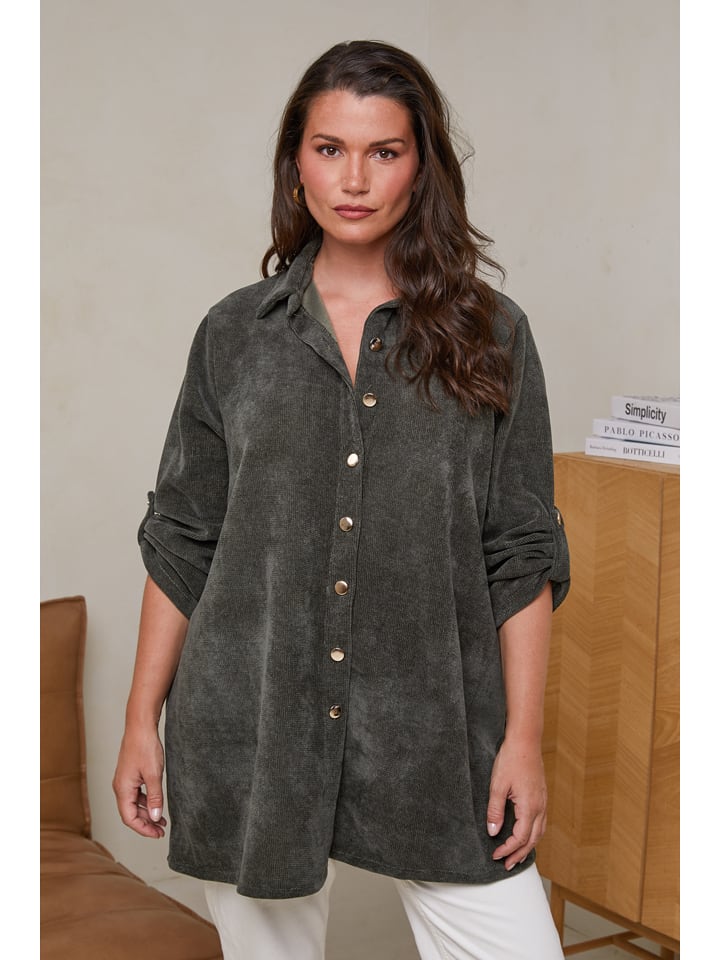 Bluzka w kolorze khaki