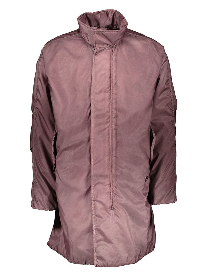 Functionele parka "Tech Pack" lichtbruin