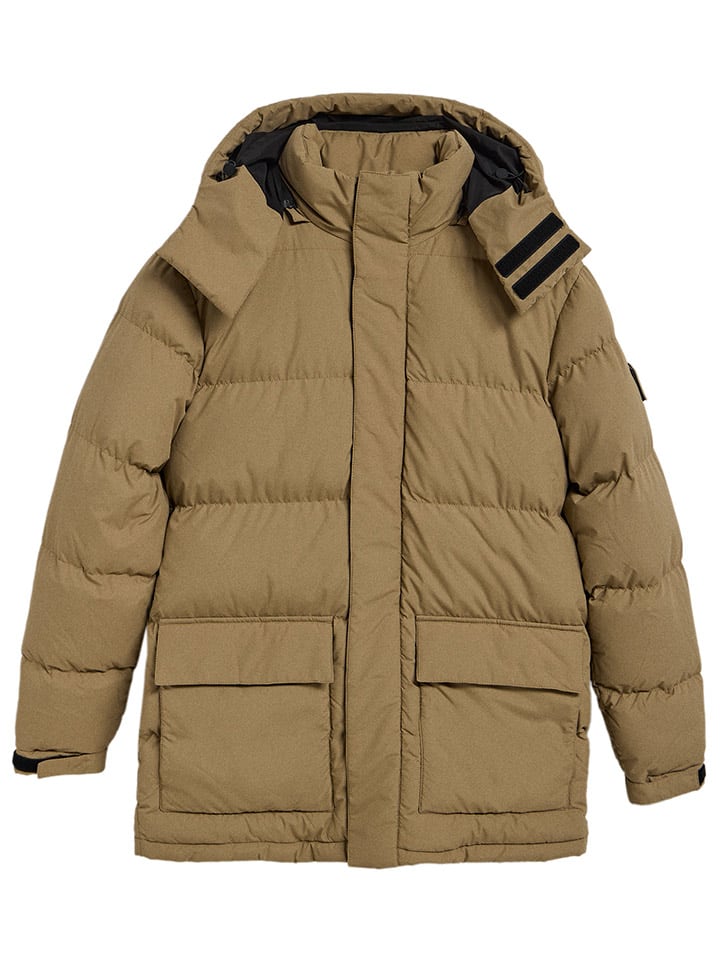 Winterjas beige