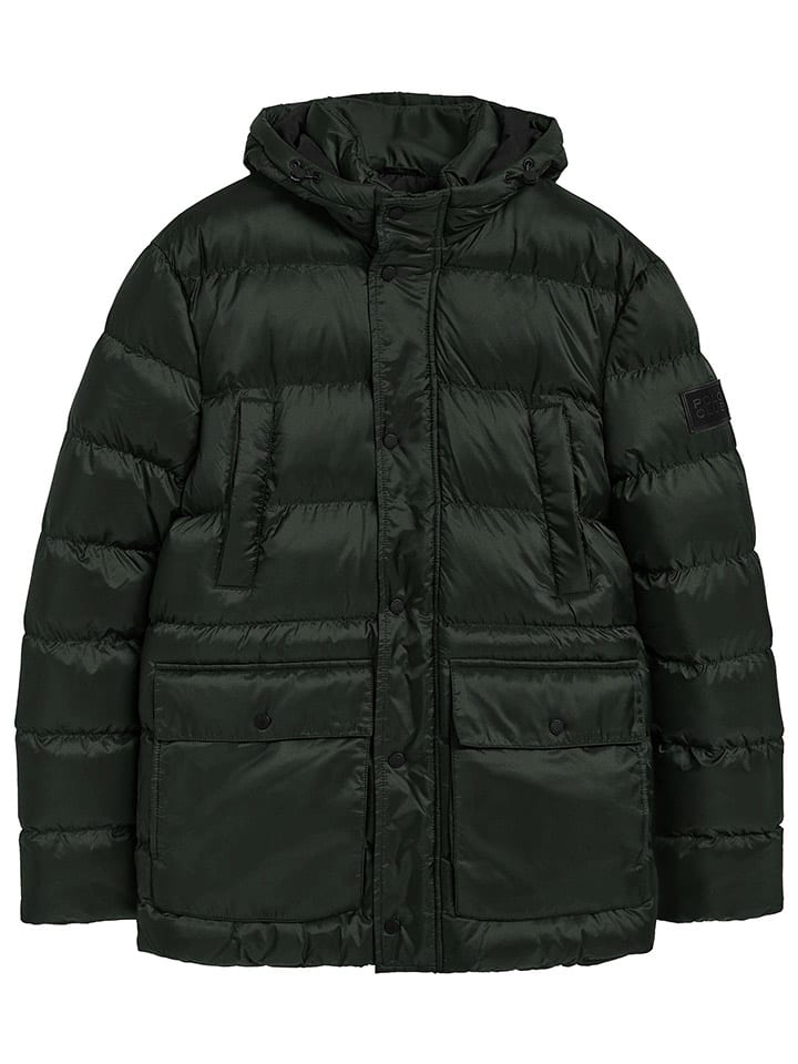 Steppjacke in Grün