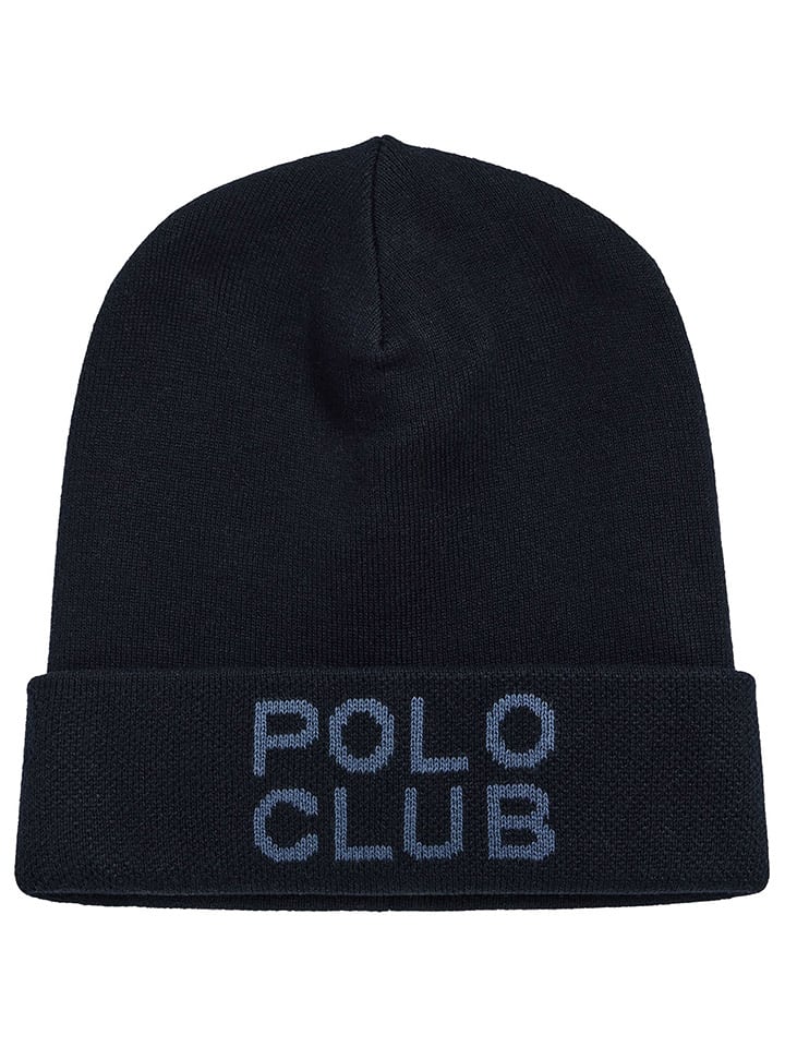Beanie donkerblauw