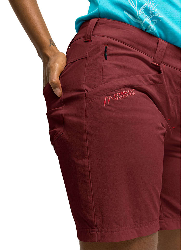 Funktionsshorts "Lulaka" in Bordeaux