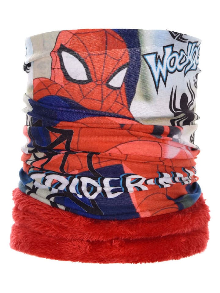 Loop-Schals "Spiderman" in Rot/ Blau