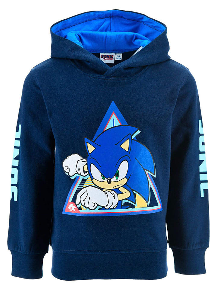 Bluza "Sonic" w kolorze niebieskim