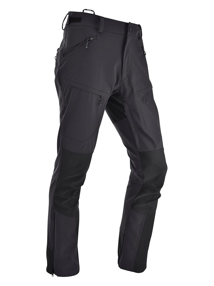 Softshellbroek "Gaustatoppen" antraciet