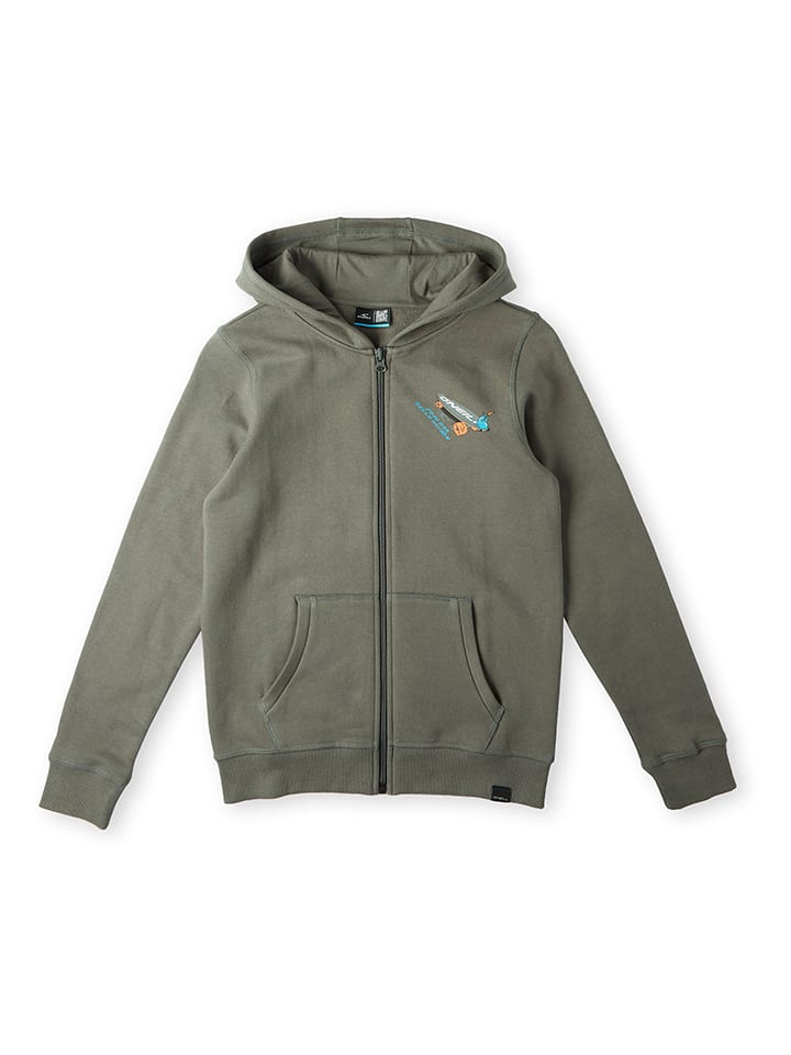 Sweatjacke "Skate Dude" in Khaki