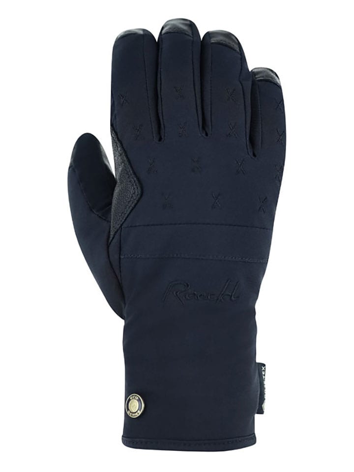Ski-/ Snowboardfingerhandschuhe "Camurac GTX" in Schwarz