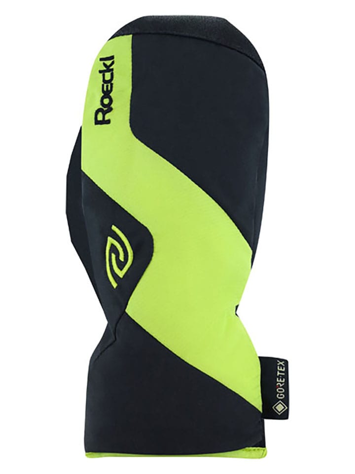 Ski-/ Snowboardfäustlinge "Axams GTX" in Schwarz/ Grün