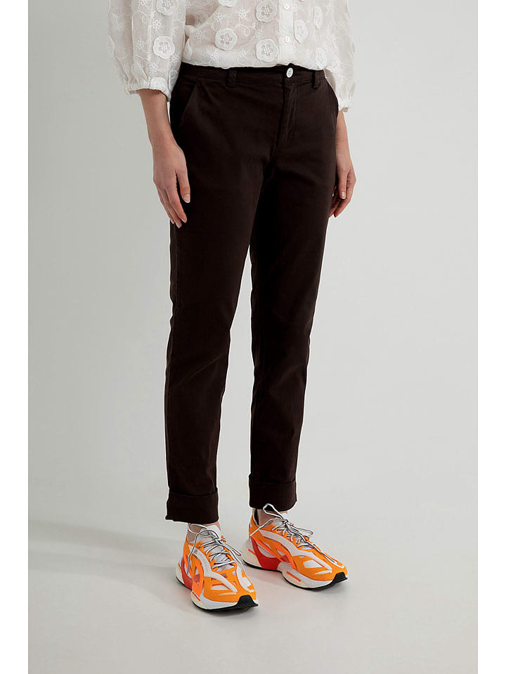 Hose "Les pants" in Dunkelbraun