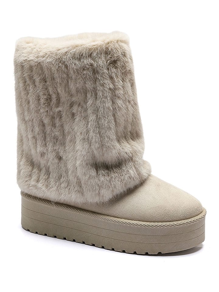 Winterboots beige