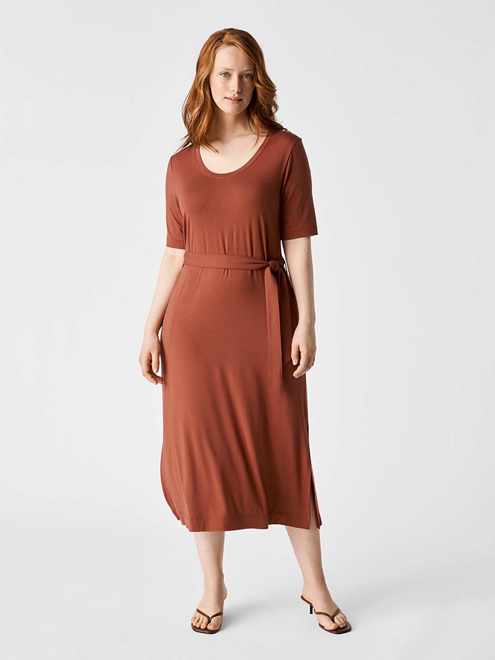 Kleid "Lolaa" in Rostrot
