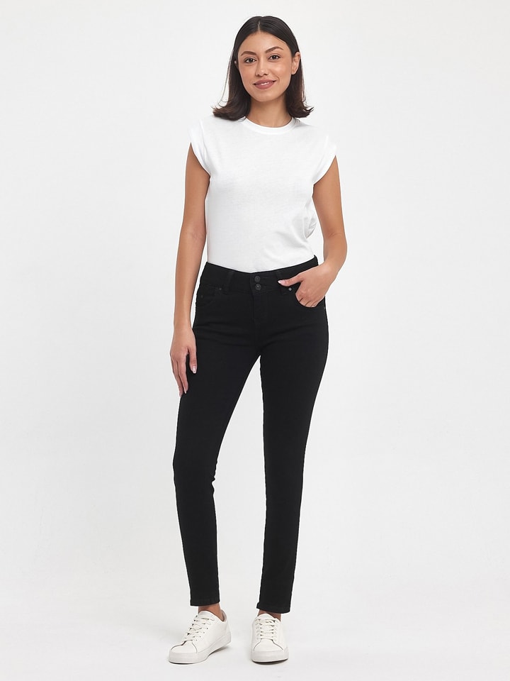 Jeans "Molly M" - Slim fit - in Schwarz