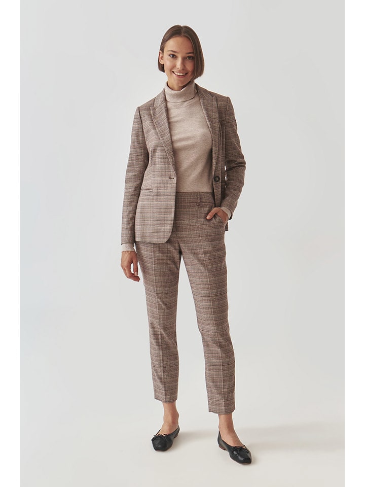 Broek zwart/rood/blauw