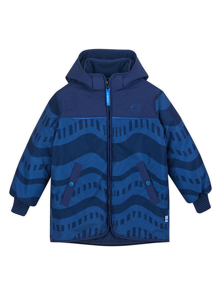 Winterjas "Kuvio" blauw