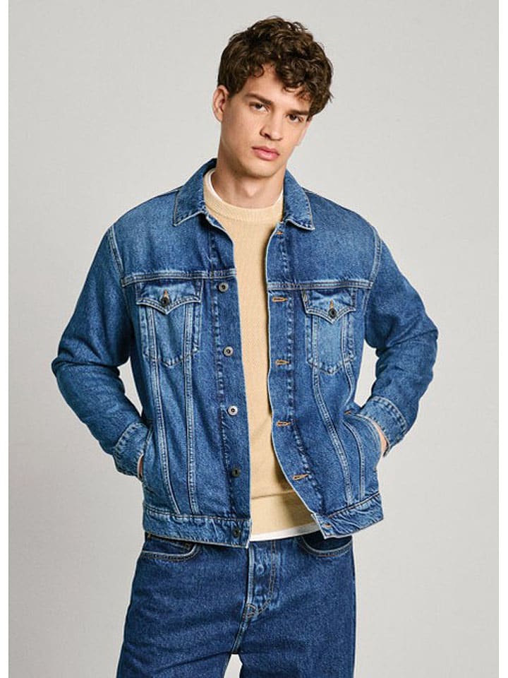Jeansjacke in Blau