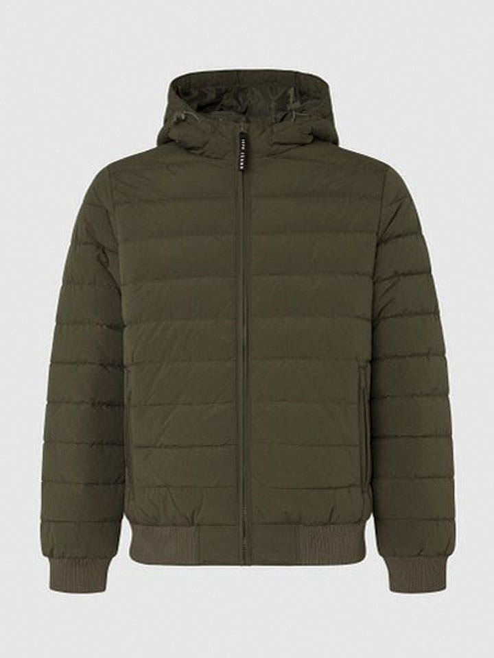 Kurtka pikowana "Tomek" w kolorze khaki