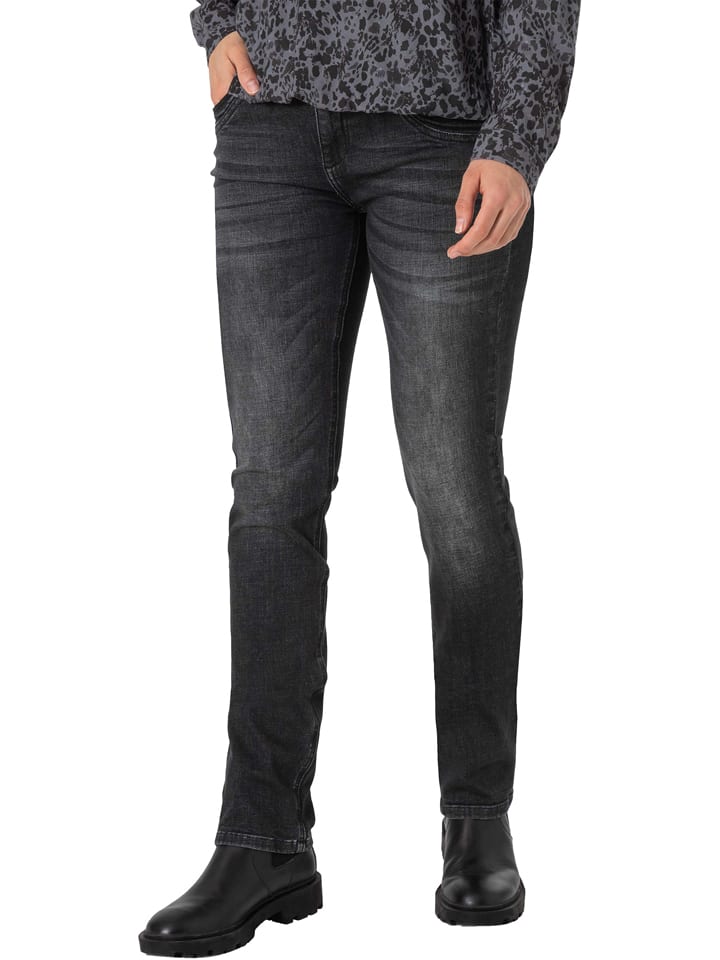Jeans "Tahila" - Slim fit - in Schwarz