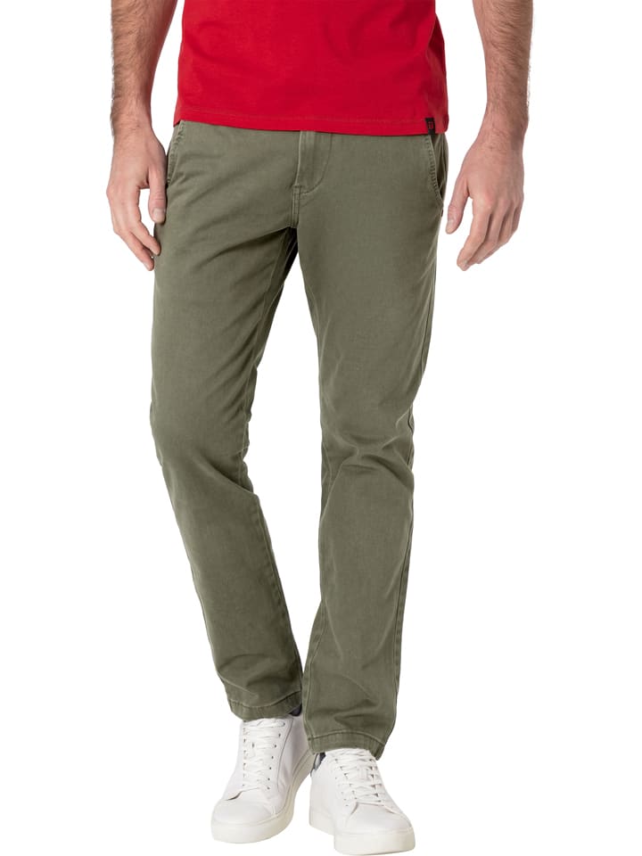 Spodnie chino "JannoTZ" w kolorze khaki
