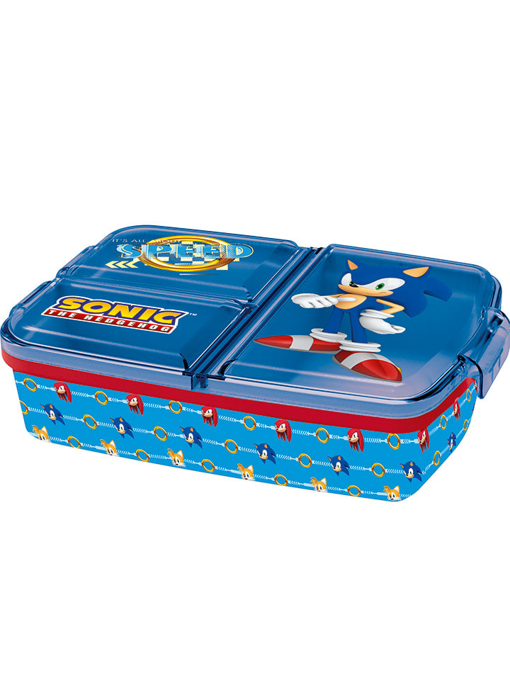Lunchbox "Sonic" in Blau