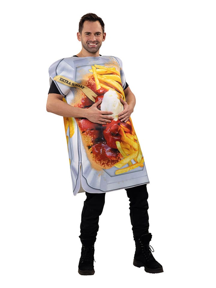 Kostuumpak "Currywurst" meerkleurig