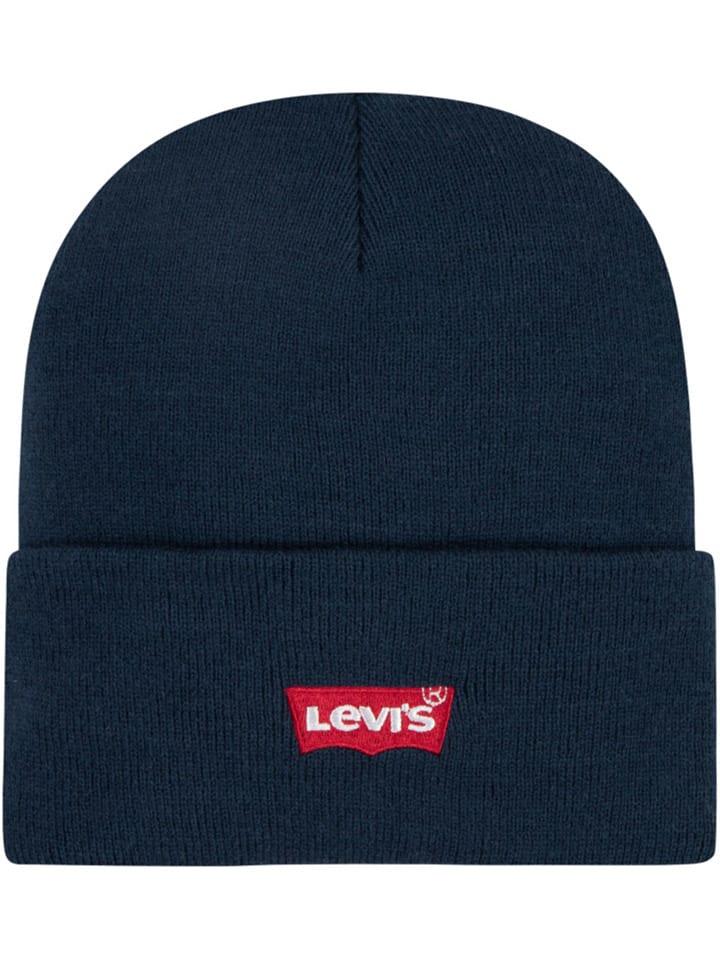 Czapka beanie w kolorze granatowym