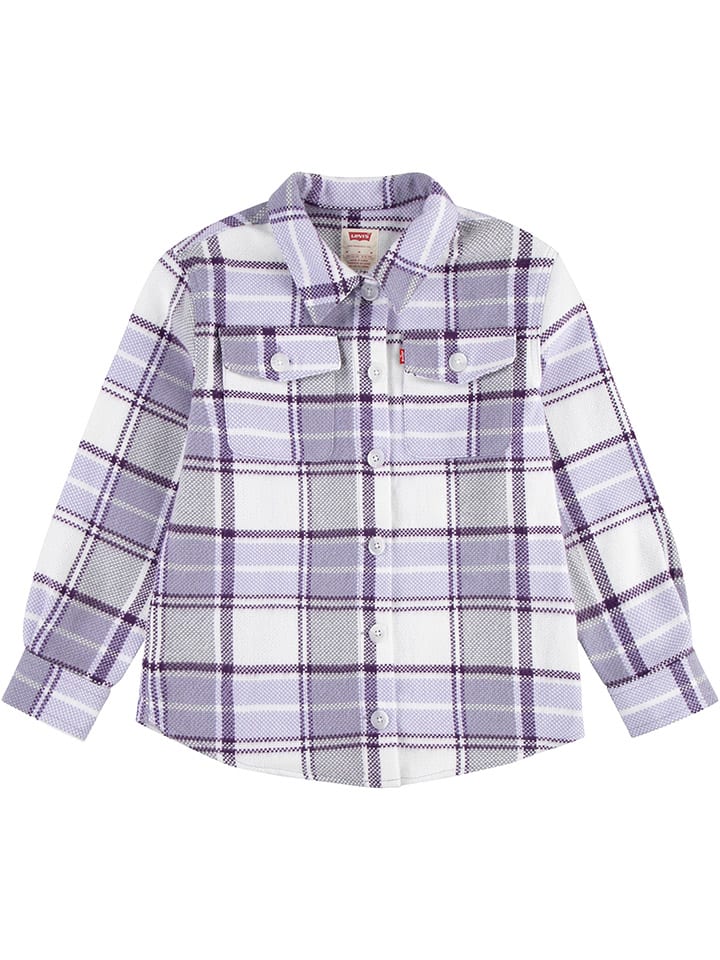 Bluse in Lila