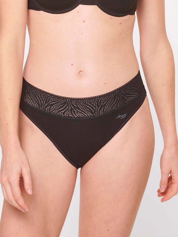 Periodenpanty "Tai - Medium" in Schwarz