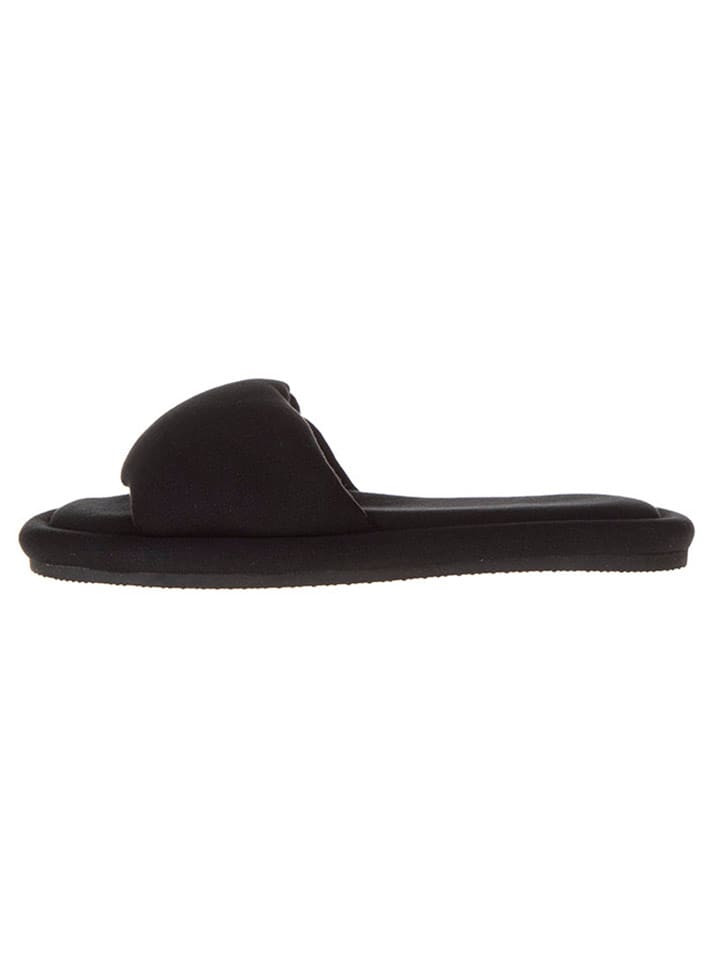 Pantoffels zwart