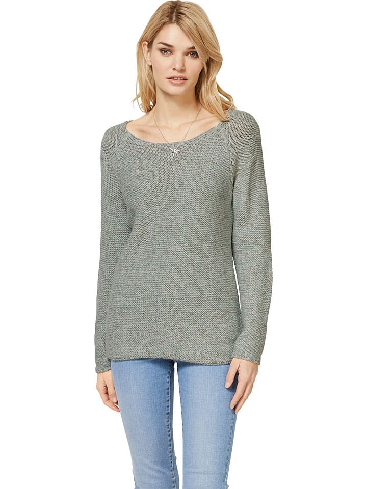 Pullover in Grün