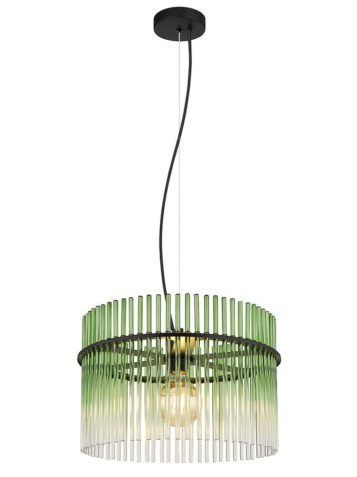 Hängeleuchte "Gorley" in Grün - Ø 40 cm
