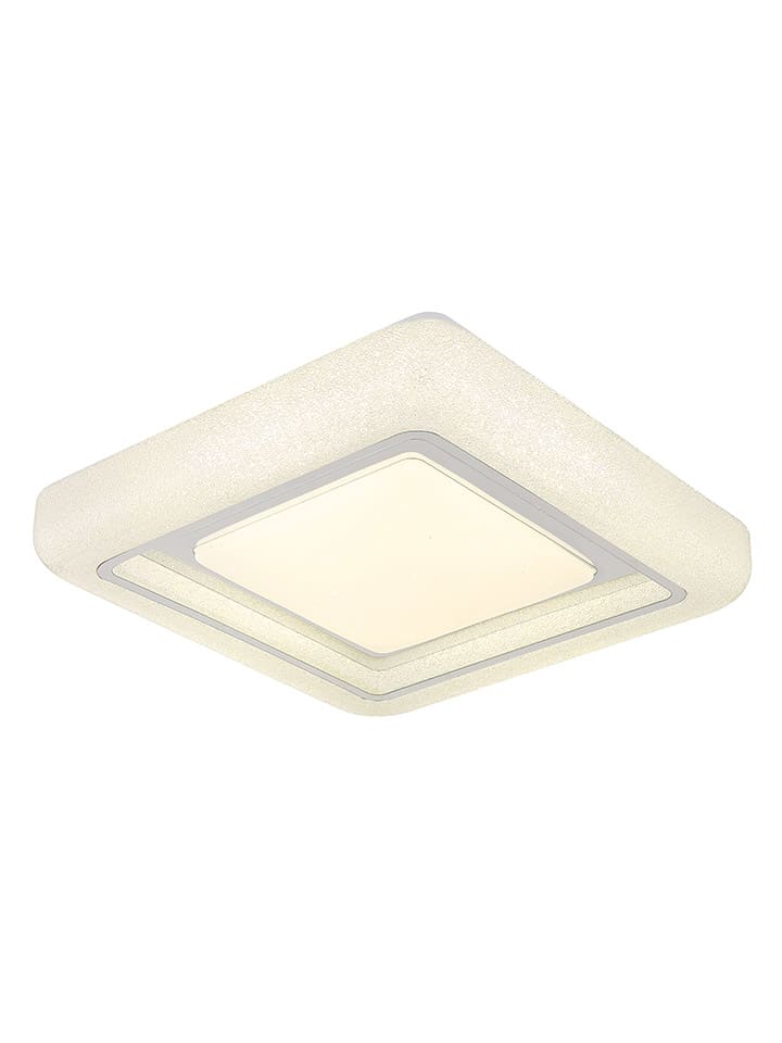 LED-Deckenleuchte "Marcia" in Weiß - (B)38 x (H)7,5 x (T)38 cm