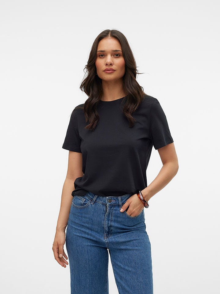 Shirt in Schwarz