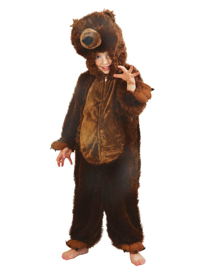 Kostüm-Overall "Brown Bear" in Braun