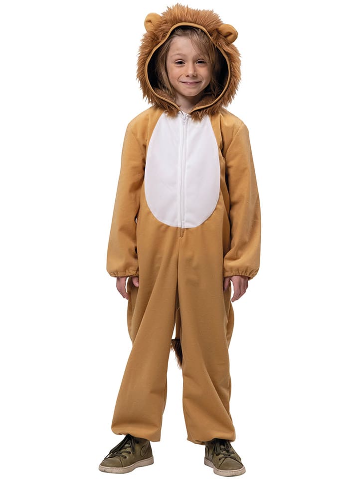 Kombinezon kostiumowy "Lion Leo" w kolorze jasnobrązowym