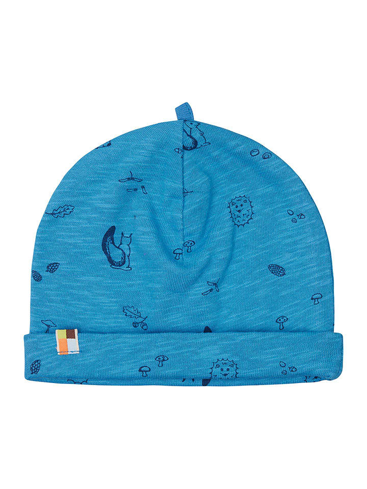 Beanie blauw