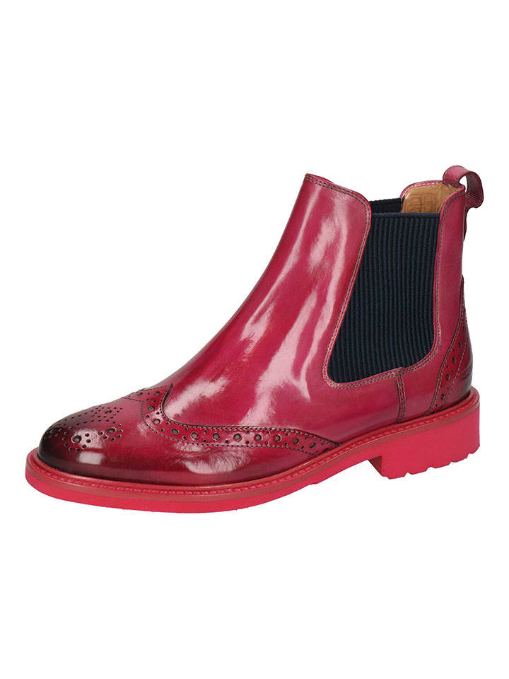 Leren chelseaboots "Selina 29" roze