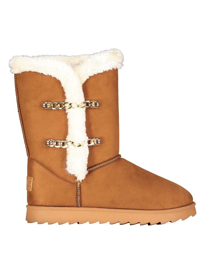 Winterstiefel "Ovassion" in Hellbraun
