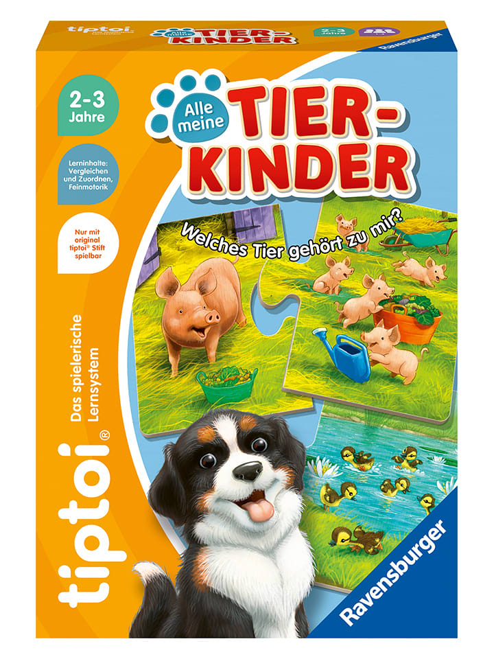 tiptoi®-Spiel "Alle meine Tierkinder" - ab 4 Jahren