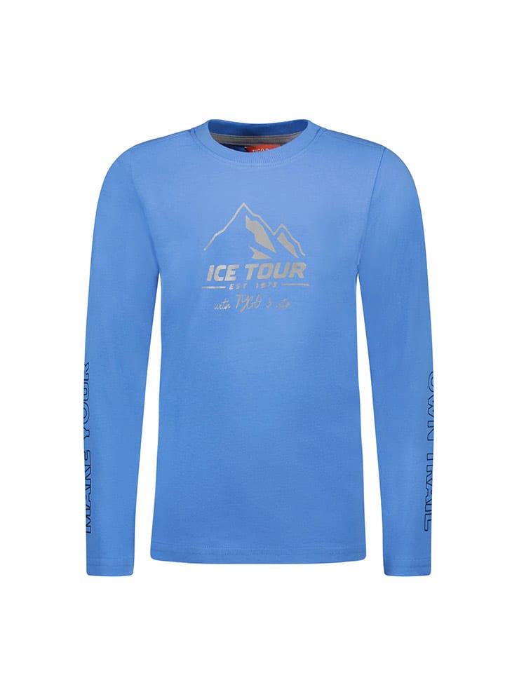 Longsleeve "Mel" in Hellblau