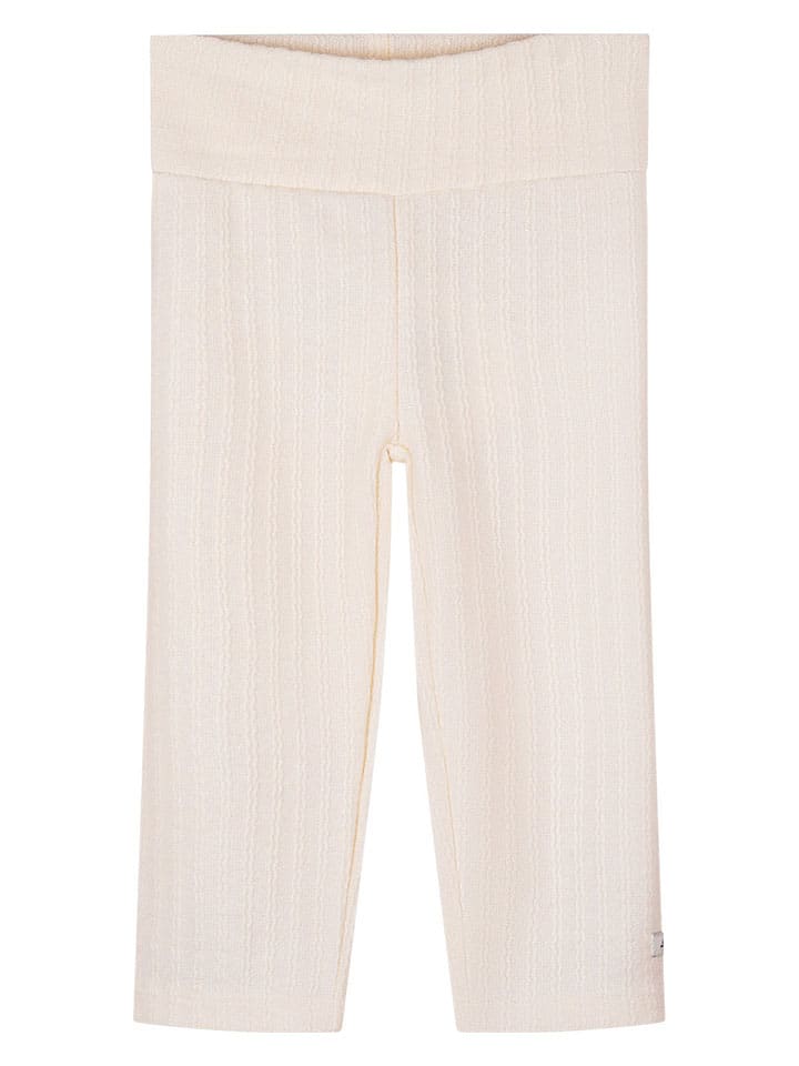 Legginsy "Dosy" w kolorze kremowym