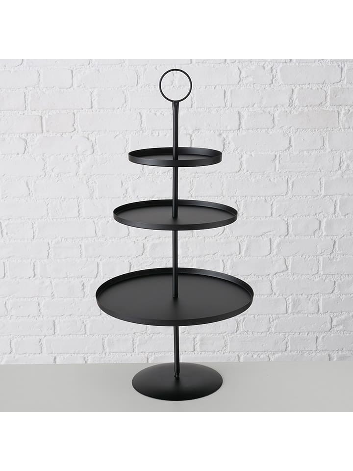 Boltze Etagere Samona in Schwarz H 60 x O 30 cm gunstig kaufen limango