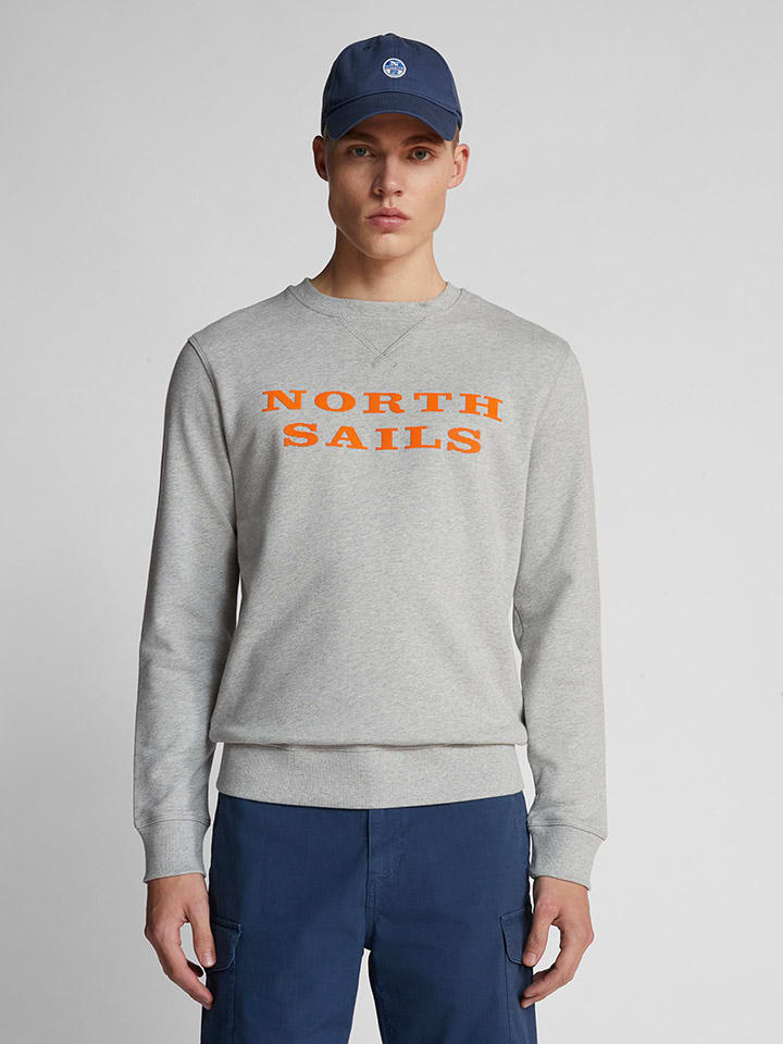 Sweatshirt in Grau