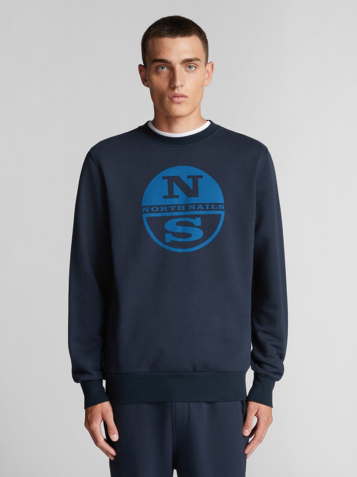 Sweatshirt in Dunkelblau