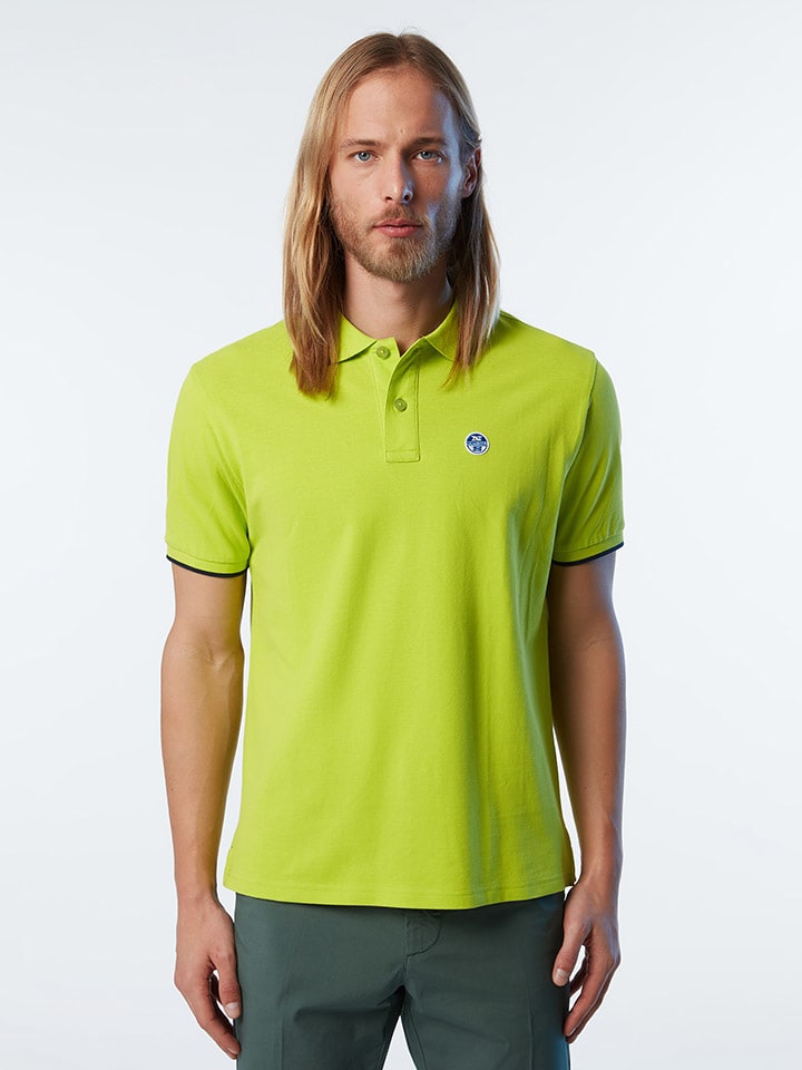 Poloshirt in Hellgrün