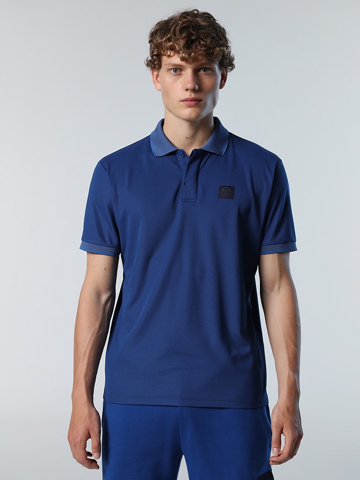 Poloshirt in Blau