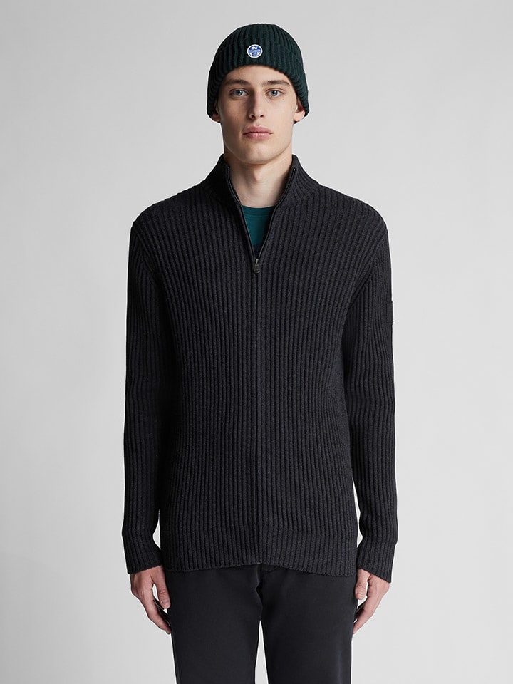 Cardigan in Anthrazit
