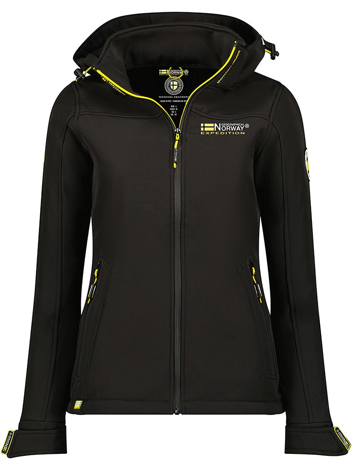 Softshelljacke "Takeni" in Schwarz