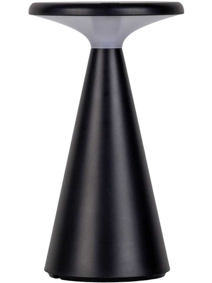 Solar-Tischleuchte "Palu" in Schwarz - (H)30 x Ø 20 cm